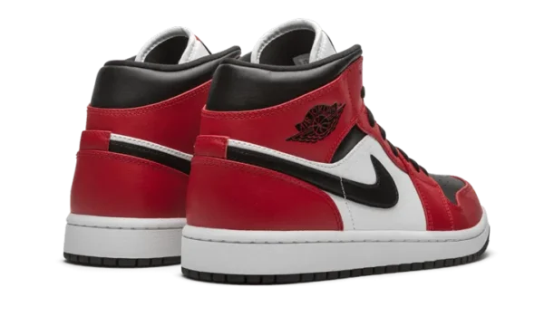 Nike Air Jordan 1 Mid Chicago Black Toe