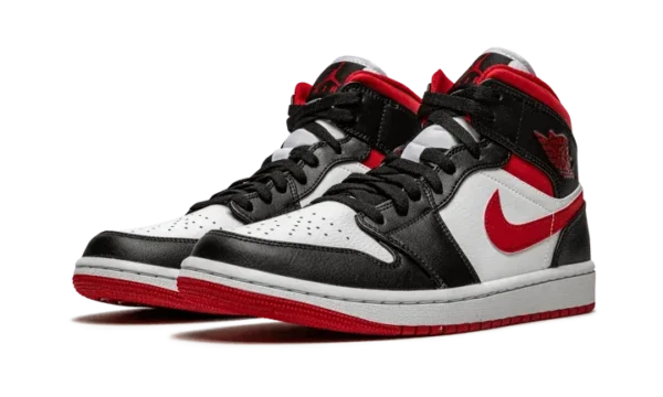 Nike Air Jordan 1 Mid Gym Red Black White