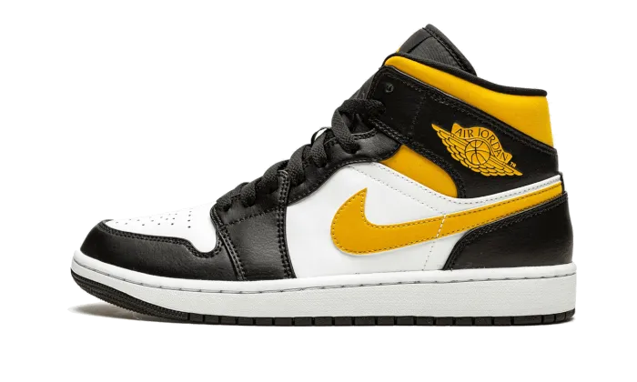 Miniatura Nike Air Jordan 1 Mid White Pollen Black