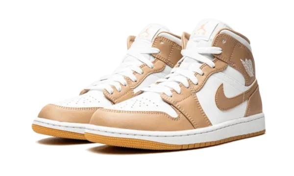 Nike Air Jordan 1 Mid Tan Gum