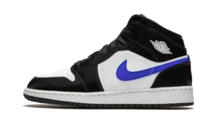 Nike Air Jordan 1 Mid Black Racer Blue White