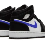 Nike Air Jordan 1 Mid Black Racer Blue White