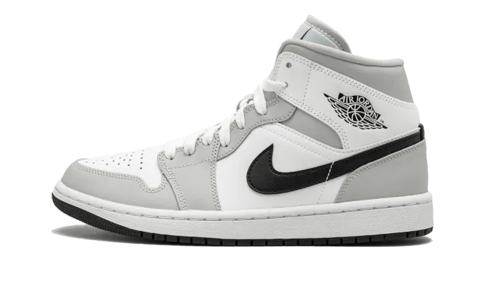 Miniatura Nike Air Jordan 1 Mid White Light Smoke Grey