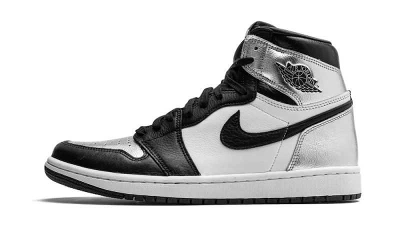 Miniatura Nike Air Jordan 1 Retro High Silver Toe