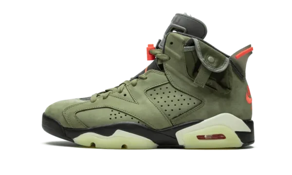 Nike Air Jordan 6 Travis Scott Medium Olive