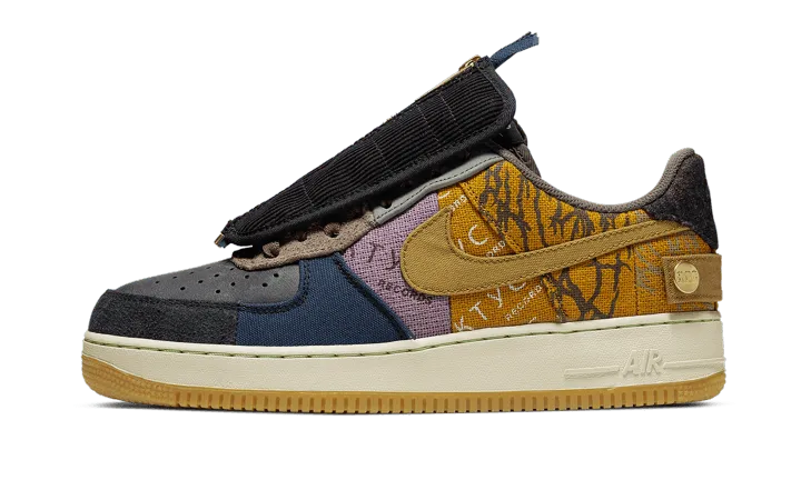 Miniatura Nike Air Force 1 Low Fossil Travis Scott