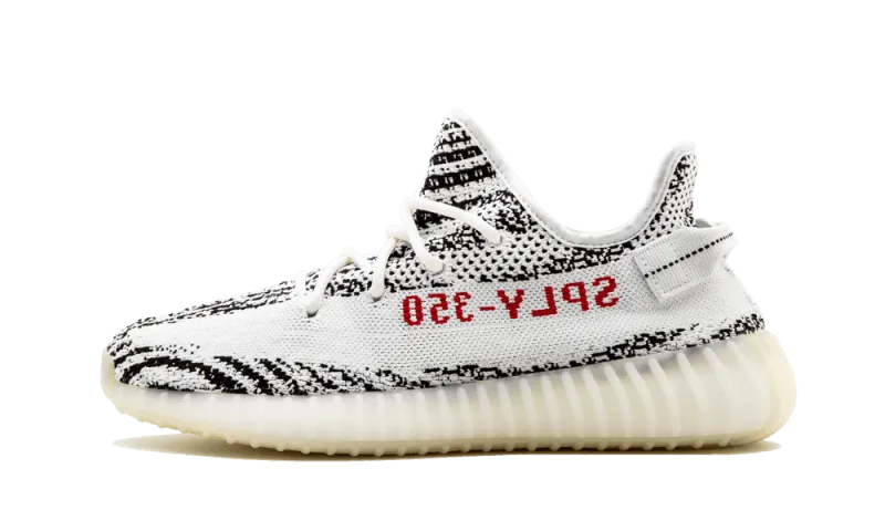 Miniatura Yeezy Boost 350 V2 Zebra