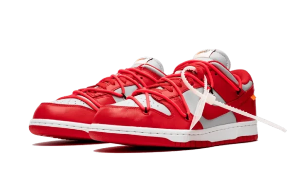 Nike Dunk Low Off White University Red