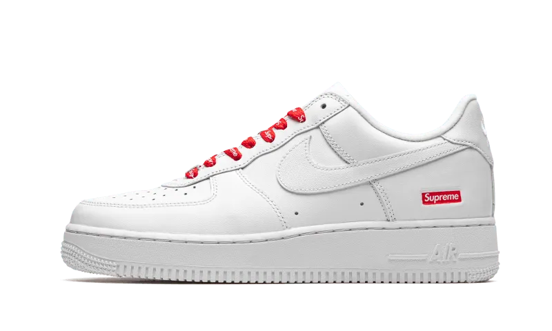 Miniatura Nike Air Force 1 Low White Supreme