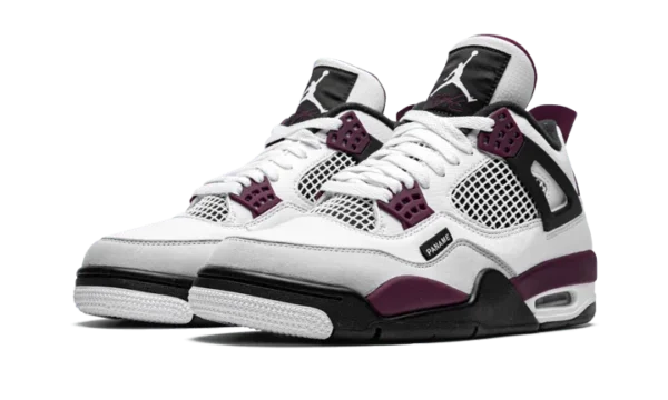 Nike Air Jordan 4 PSG Neutral Grey Bordeaux