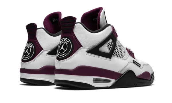 Nike Air Jordan 4 PSG Neutral Grey Bordeaux