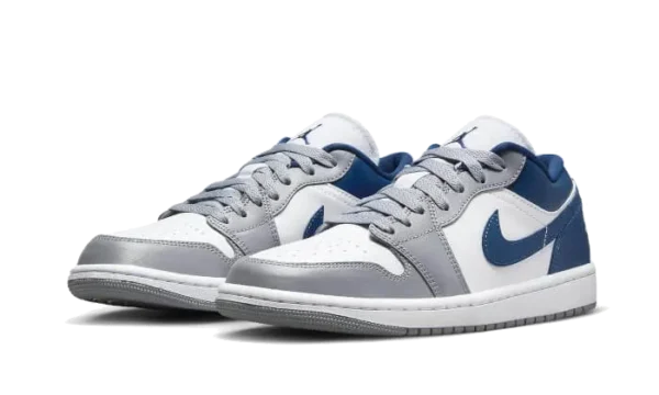 Nike Air Jordan 1 Low White Grey Blue