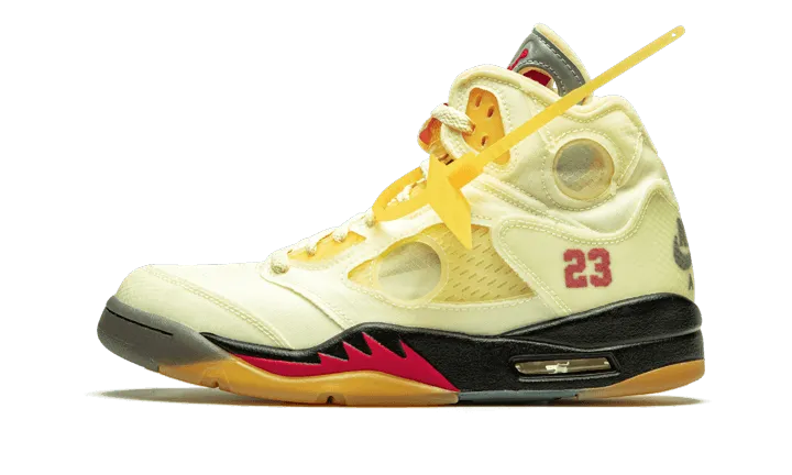 Miniatura Nike Air Jordan 5 Retro Off White Sail