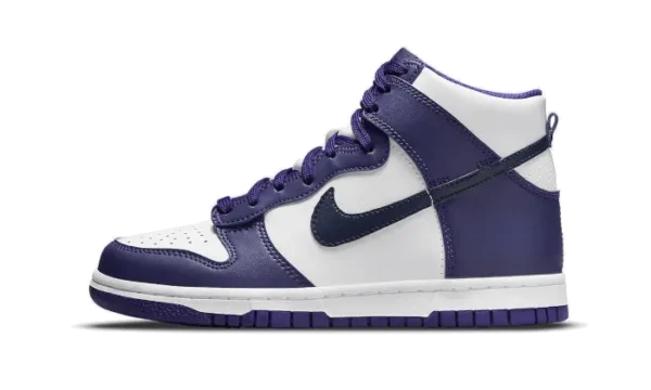 Nike Dunk High Electro Purple Midnight Navy