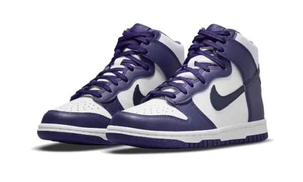 Nike Dunk High Electro Purple Midnight Navy