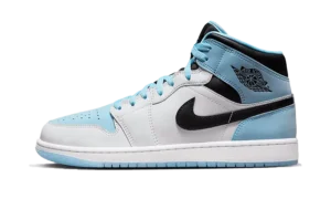 Nike Air Jordan 1 Mid SE Ice Blue Black