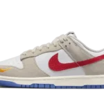 Nike Dunk Low Light Iron Ore Red Blue