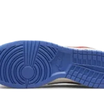 Nike Dunk Low Light Iron Ore Red Blue