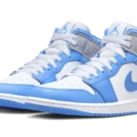 Nike Air Jordan 1 Mid University Blue Grey