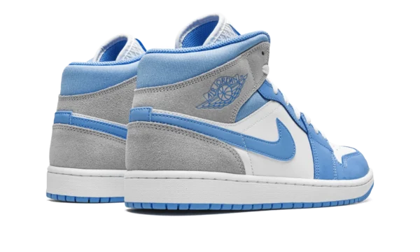 Nike Air Jordan 1 Mid University Blue Grey