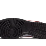 Nike Dunk Low Black White Red