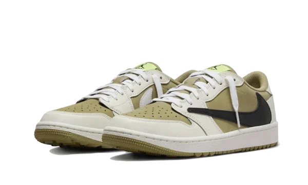 Nike Air Jordan 1 Retro Low Golf Travis Scott Neutral Olive