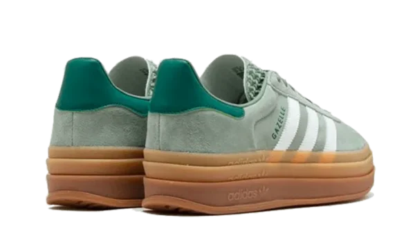 Adidas Gazelle Bold Silver Green