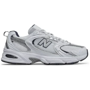 New Balance 530 White Silver Navy